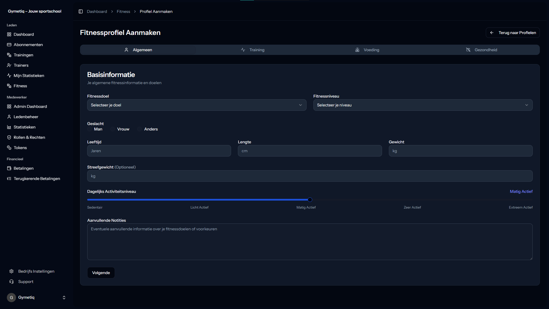 Gymetiq screenshot 9