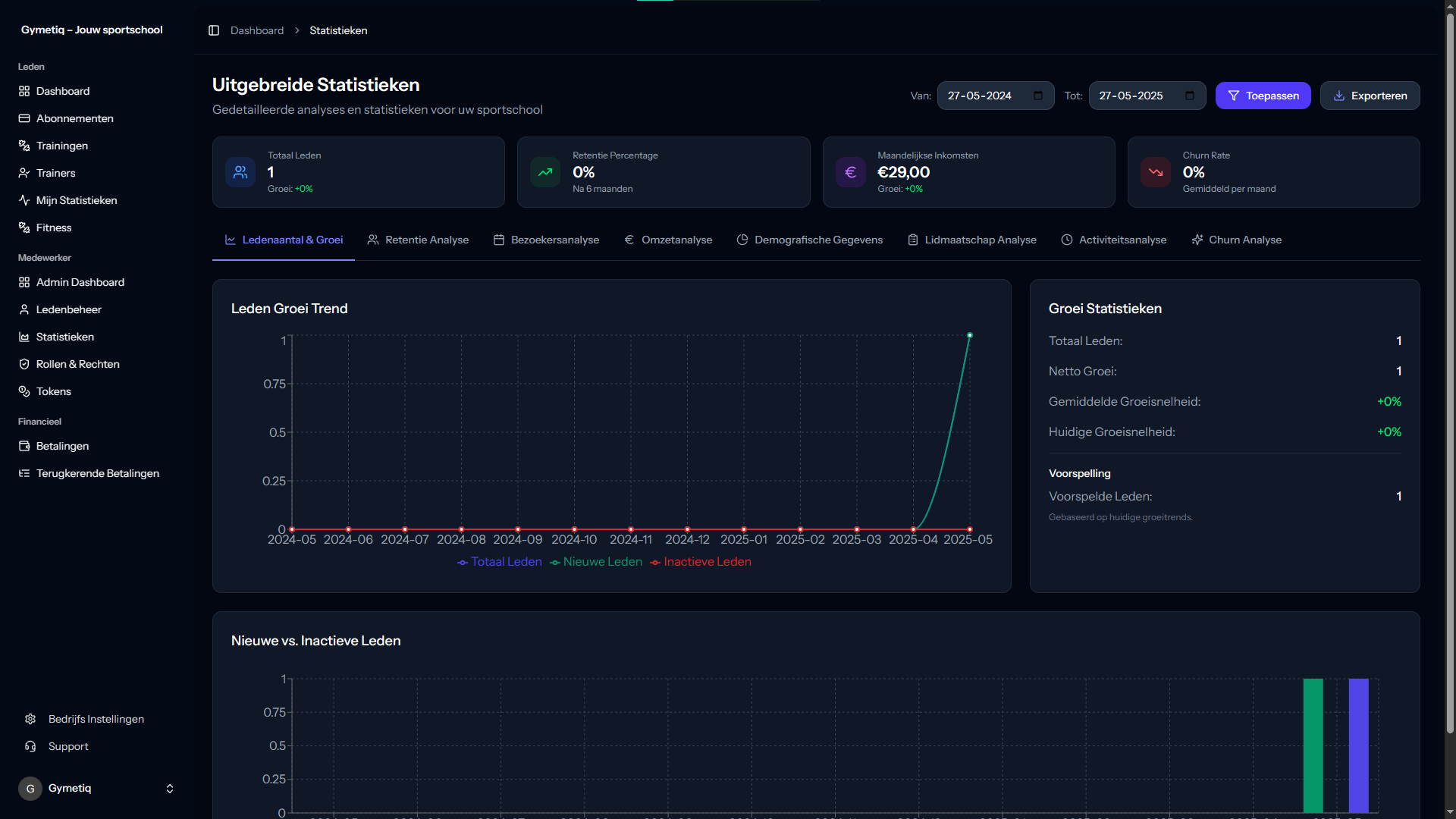 Gymetiq screenshot 5